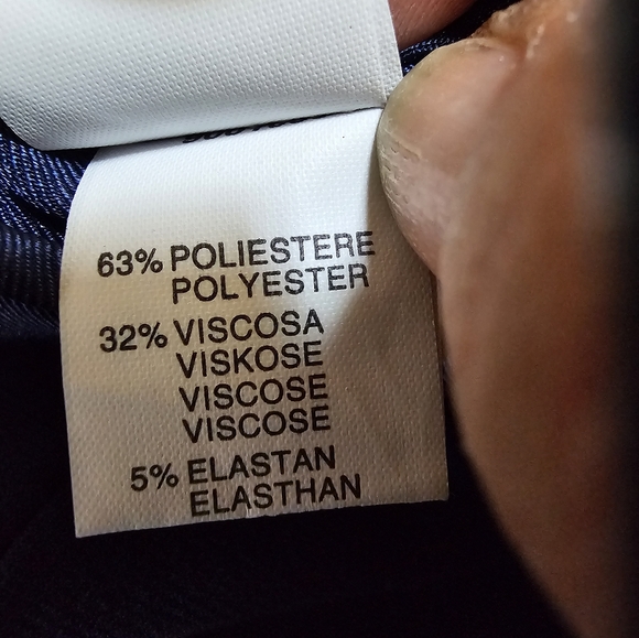 Clips Wanda Mode Italy Color Block Dress, Size 44/8 US NWT - Picture 10 of 10